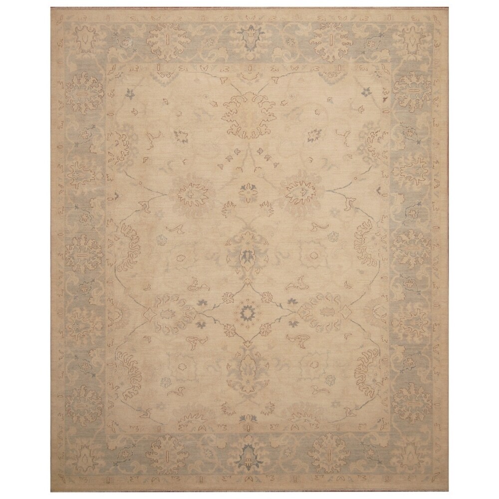 Safavieh Mosaic Collection MOS163A Hand-Knotted Premium Wool & Viscose Area Rug 5' x 8' Beige Blue Safavieh Mosaic Collection MOS163A Hand-Knotted Premium Wool & Viscose Area Rug 5' x 8' Beige Blue